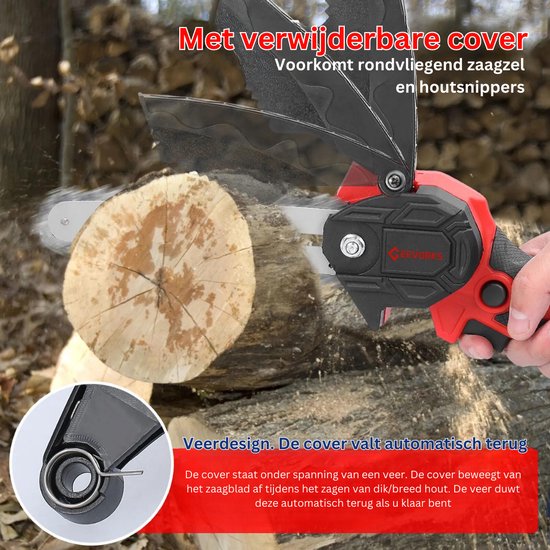 Goedkope Kettingzagen Te Koop Met Één Hand Zagen 4/6Inch Lithium 21V Batterij Mi