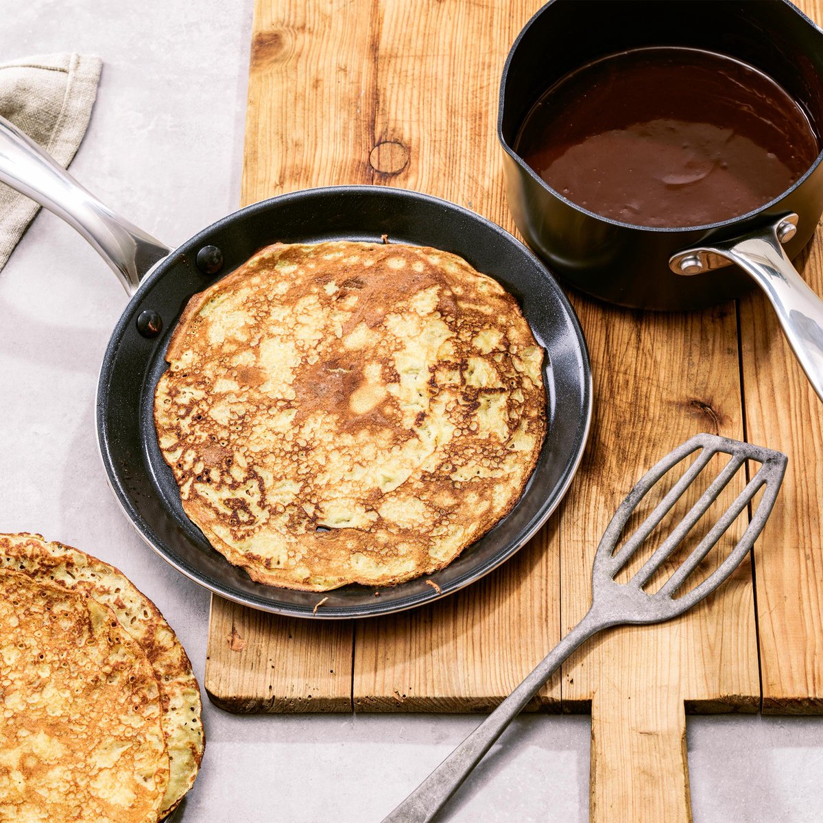 Pannenkoekenpan 24 cm kopen? ✔️ Tot 40% korting