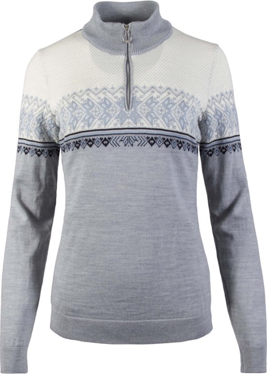Dale Norway 93451 HOVDEN FEM SWEATER_T - Dames pulloversDames truien - Kleur: Grijs - Maat: S