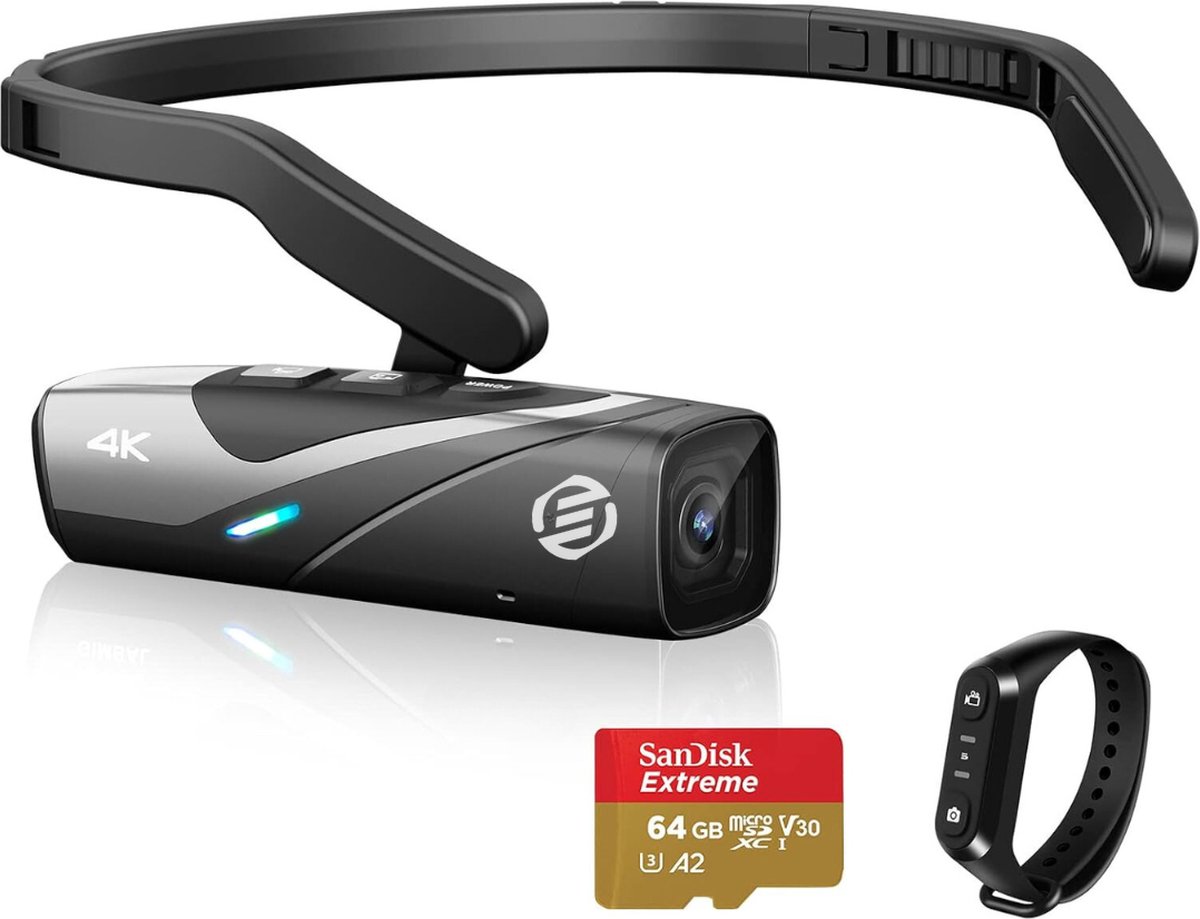 Equivera Vlog Camera - Digitale Camera - Video Camera - Vlog Camera voor Beginners - Geschikt voor YouTube en TikTok