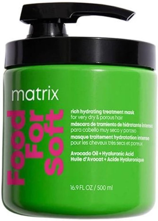 Matrix Food For Soft Masque – Pour tout types de cheveux secs – 500ml