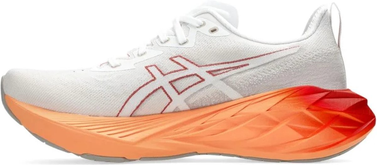 ASICS Novablast 4 Hardloopschoenen – /Moonrock Novablast Hardlopen Heren Hardloopschoenen voor Mannen Wit