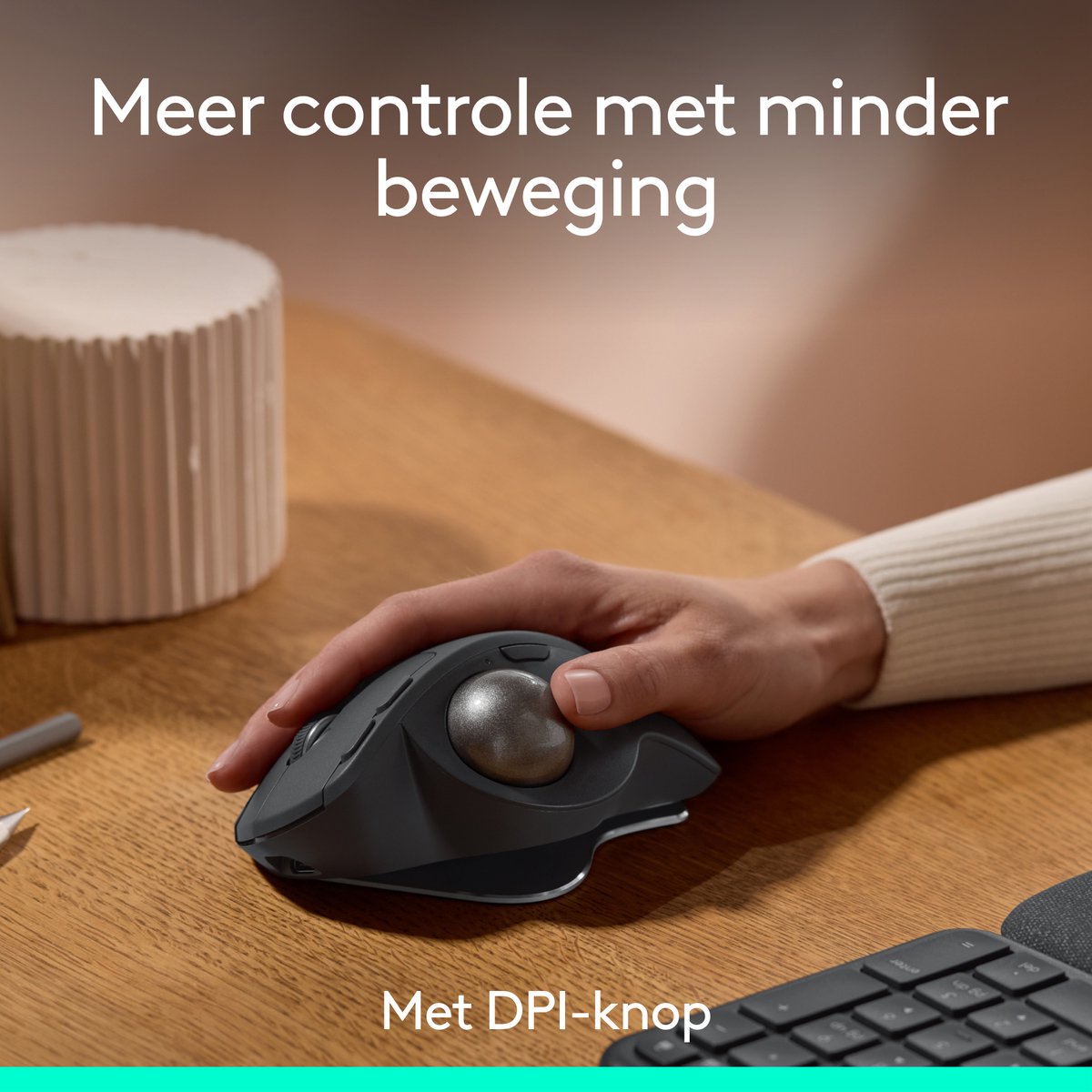 Logitech MX Ergo S - Draadloze Muis thumbnail 3