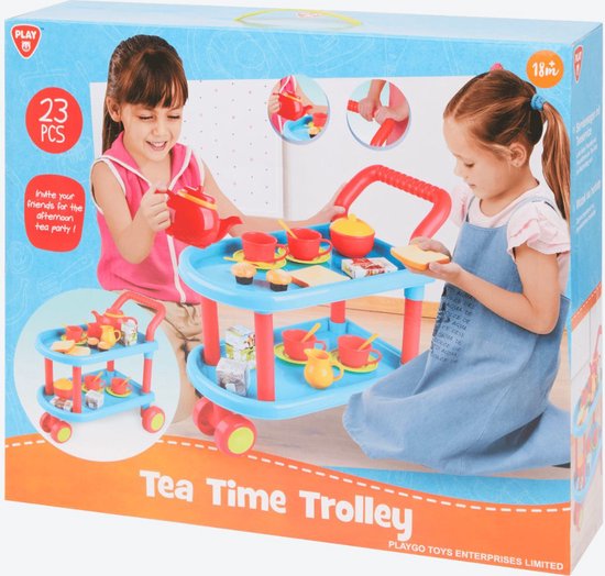PlayGo - Tea Time Trolley 23 Delig van Playgo — afbeelding 2