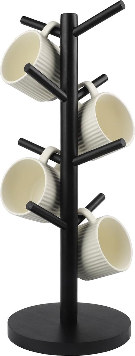 Inovra ® Stijlvolle Houder voor Koffiekopjes met 8 Haken