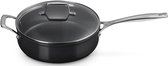 Bol.com Le Creuset Sauteerpan Glazen Deksel- ø 26 cm / 4.0 liter - Keramische anti-aanbaklaag aanbieding