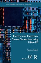 Boek "Electric and Electronic Circuit Simulation using TINA-TI®" met een close-up van een printplaat met componenten en de titel.