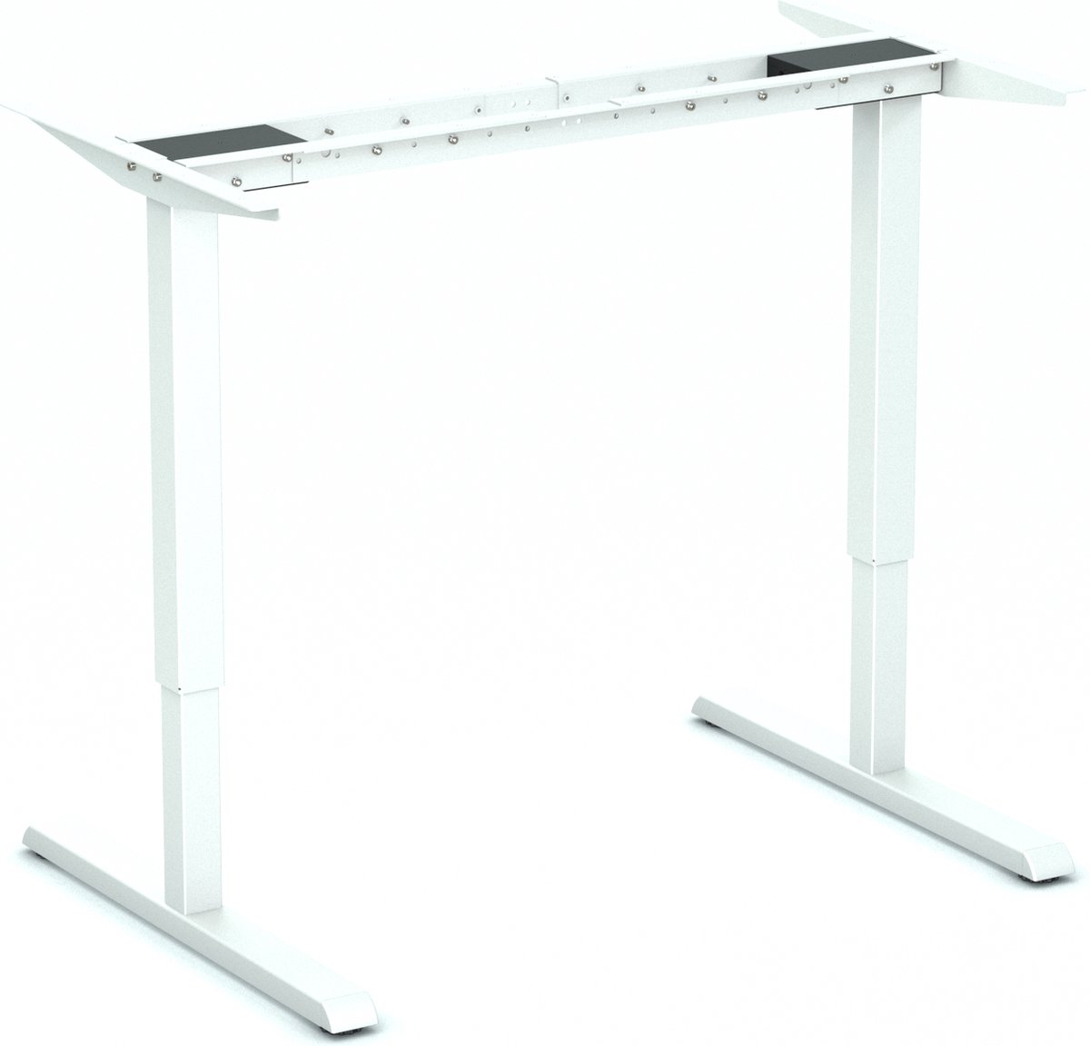 Stabureau - SteelForce 300 - Elektrisch - Alleen frame - wit