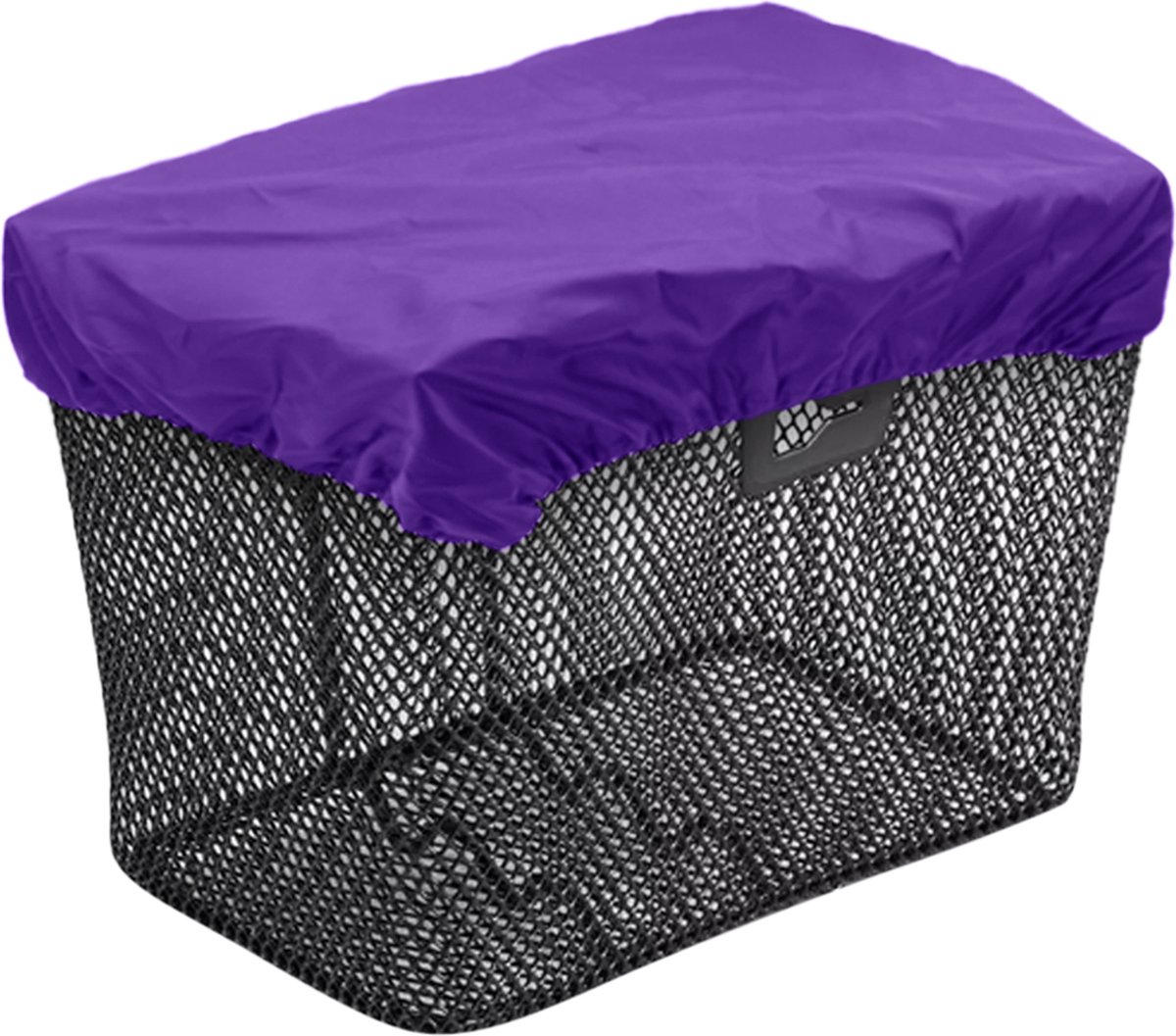Purepeak Fietskrat Hoes - Krathoes Fietsmand - Afdekhoes Waterbestendig - Crate Cover - 35x45cm - Paars