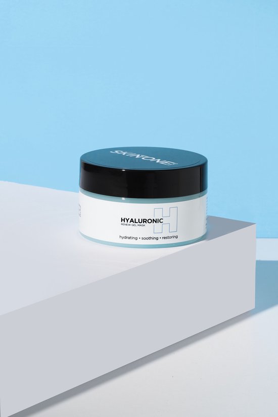 Foto: Skintone skin hyaluronzuur gel masker diepe hydratatie zuurstof herstel verstevigd celvernieuwing vitamine c en e pigmentatie serum gladder stralende huid hydraterend rimpels collageen anti rimpel herstellend 100ml