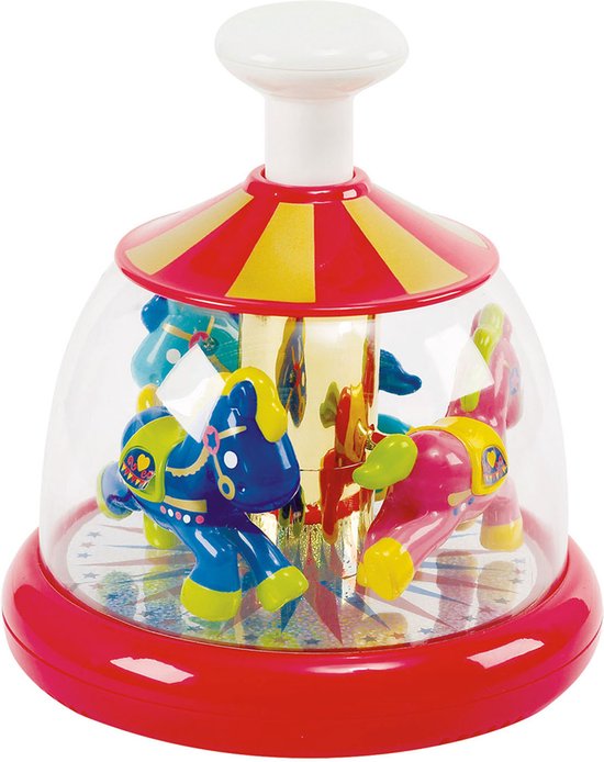 Playgo Druk en Draai Draaimolen