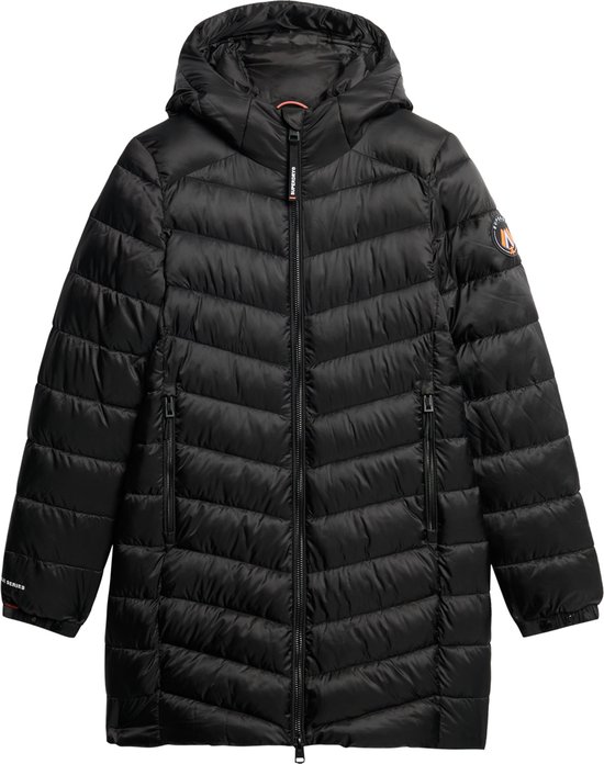 Superdry HOODED FUJI MID PADDED JACKET Dames Jas - Maat M
