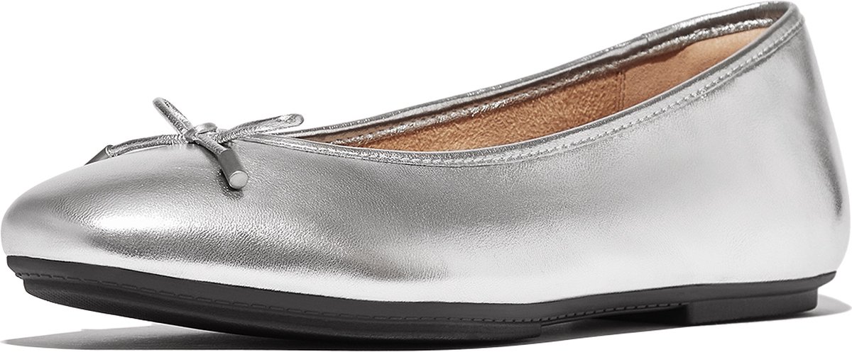 FitFlop FitFlop zilvere ballerina ZILVER - Maat 41