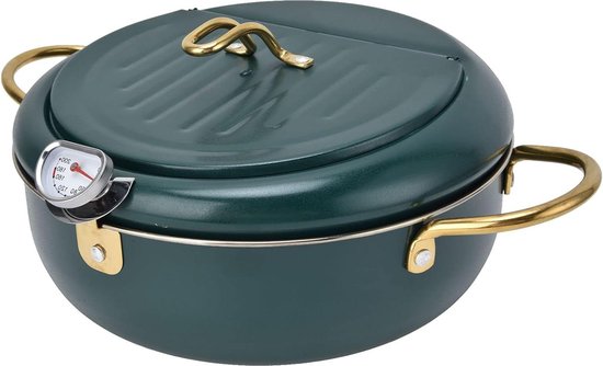 20/24Cm Japanse Frituren Pot Met Een Thermometer E