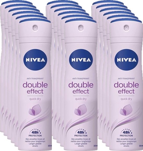 Nivea Deo Double Effect – 48h Schutz & Glatte Achseln Mit Avocado-Extrakt