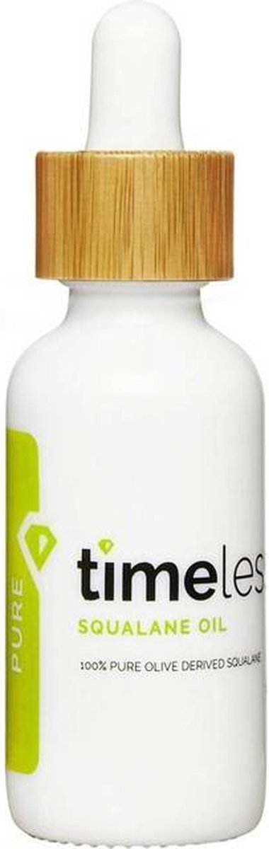 Timeless Squalane olie serum - Huidverzorging Squalane Oil - Hydraterend serum - Oil Serum - Face Serum 100 % Squalane Oil - TIMELESS - Skin Care - Squalane Olie Serum - Huidherstellende olie - 30 ml