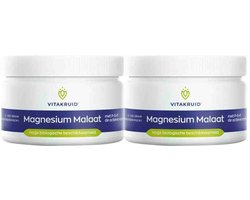 Vitakruid Vitakruid Magnesium Malaat met P-5-P - 2 x 120 gr