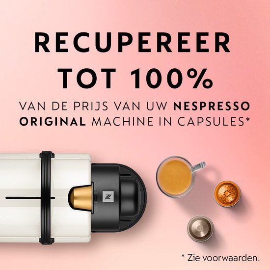 Nespresso Inissia Koffiecupmachine – Espresso & Lungo – 19 bar – Snelle opwarming (25 sec) – Automatische uitschakeling – Zwart – Compact design