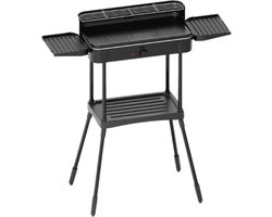 Elektrische Barbecue - Formaat Barbecue (LxBxH) 51x14x38 cm - Staand - Zwart