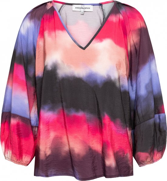EDEN WATERCOLOR LINE S- Pink multi - XL