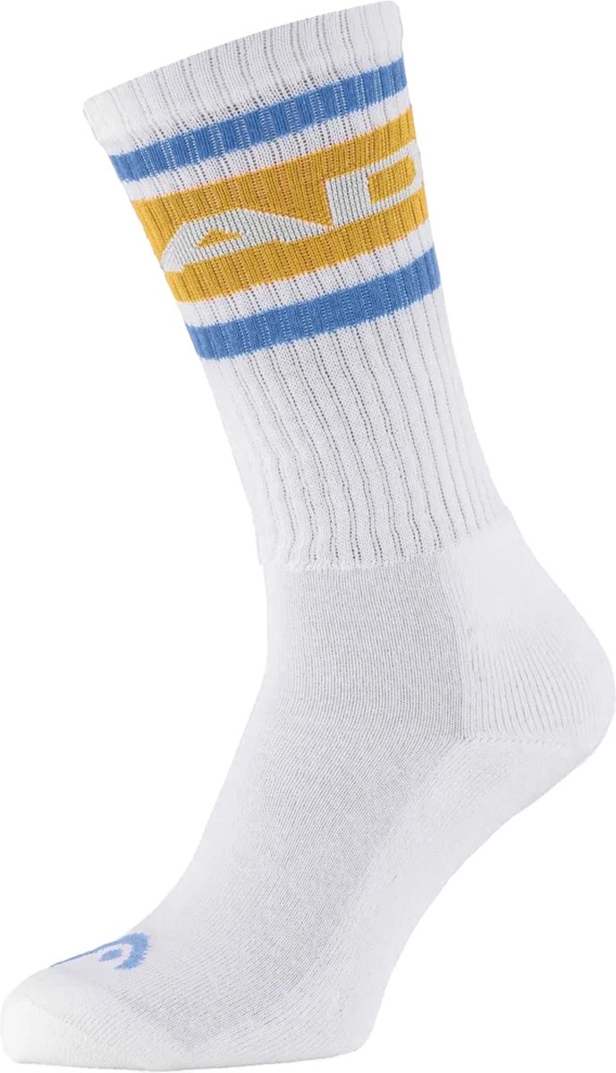 Head 1p Long Socks Blue Blue Yellow