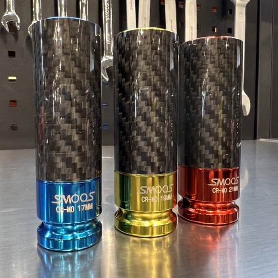 Jeu de douilles Smoos® avec manchon en carbone