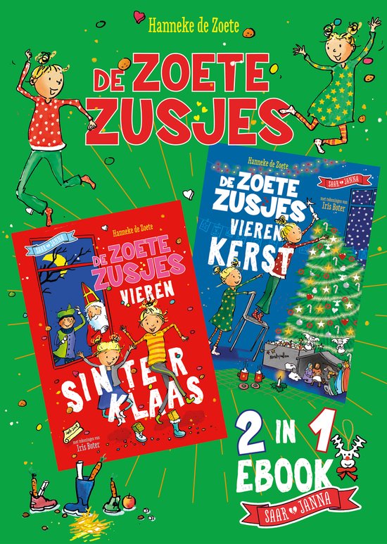 De Zoete Zusjes - De Zoete Zusjes vieren Sinterklaas & Kerst ... - cover