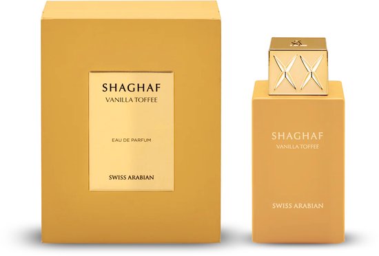 Swiss Arabian Shaghaf Vanilla Toffee parfum - Unisex eau de parfum - 75ml