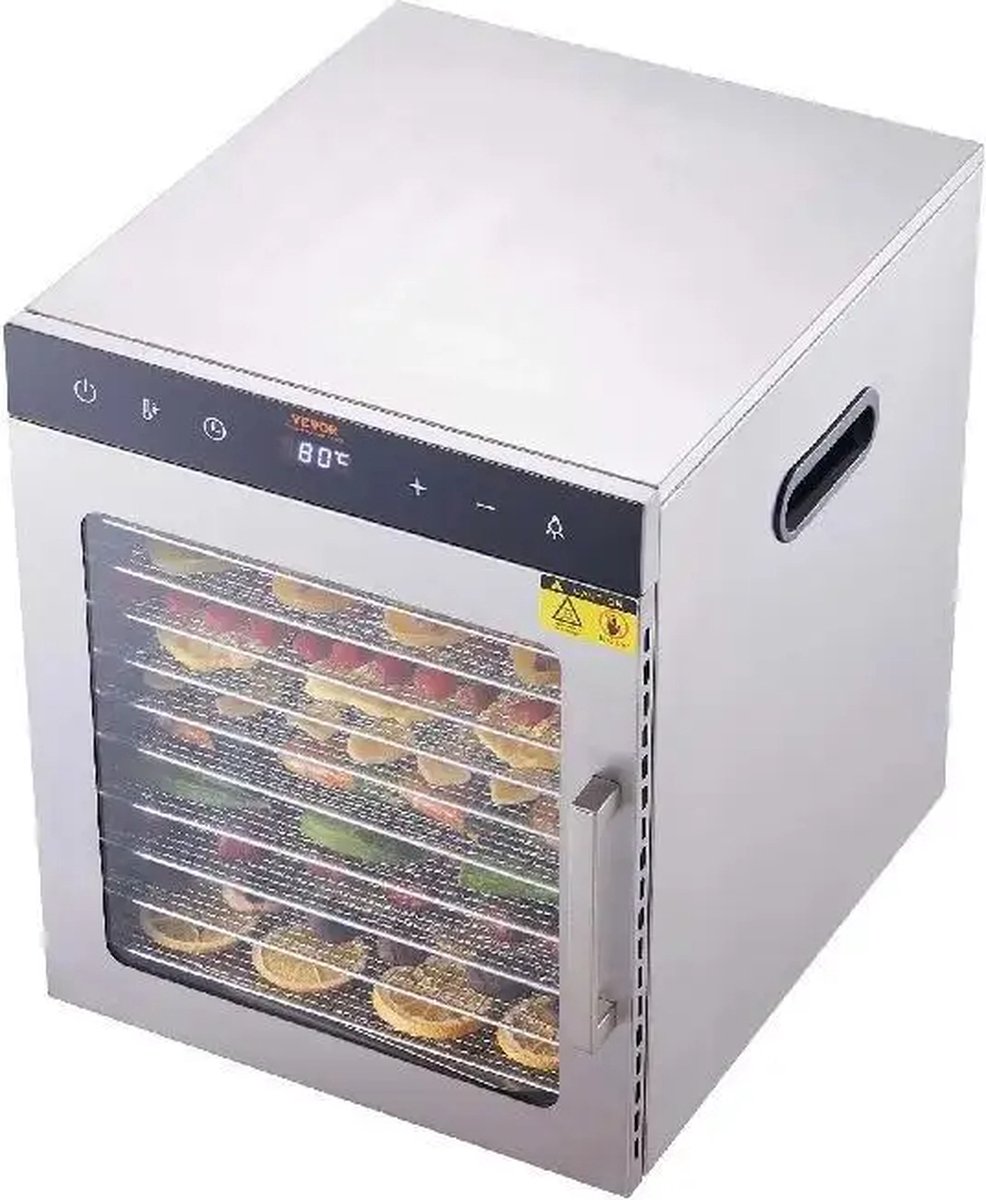 Bol.com Betaalbare Goederen® Droogkast - Intelligente Fruitdroger - 5 Laags - Voedseldroger -Droogoven - Fruit Groentevlees Gede... aanbieding