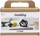 Mini Hobbyset Boetseren - zwart - Beeldje