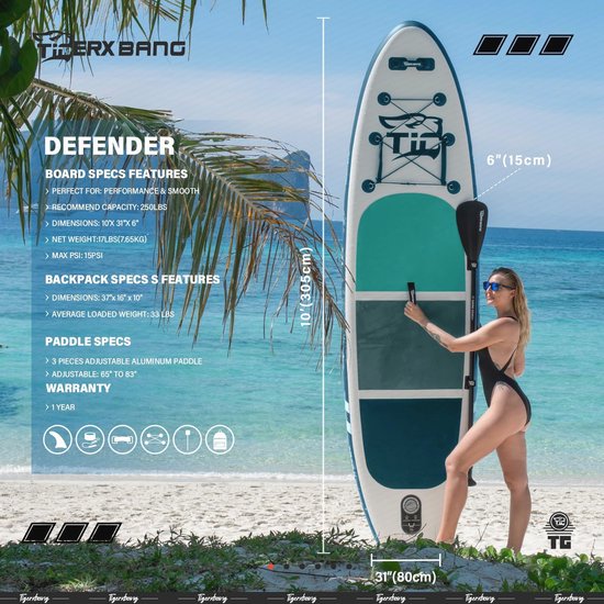 Bestway Hydro-Force Aqua Excursion Tech Opblaasbare Stand-Up