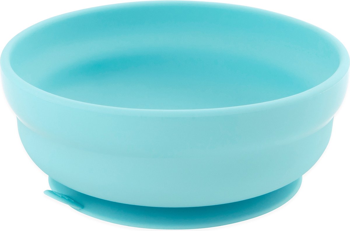 Goedkoopste Bumkins - Siliconen kom met zuignap - Blauw