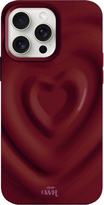 xoxo Wildhearts Biggest Love Burgundy telefoonhoesje - Bol