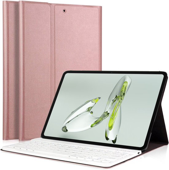 iCall Oppo Pad Neo Keyboard Case - Roségoud - Bol