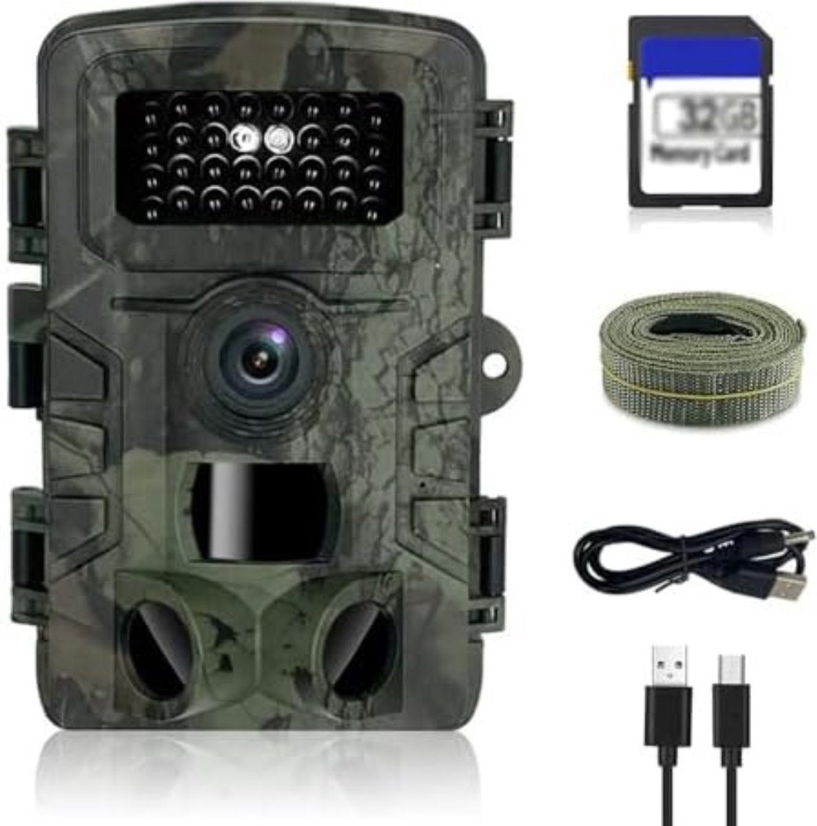 Wildcamera - Wildcamera Met Nachtzicht - Wildcamera Voor Buiten - Wild Camera - Nachtcamera - Nachtcamera Wild Camera