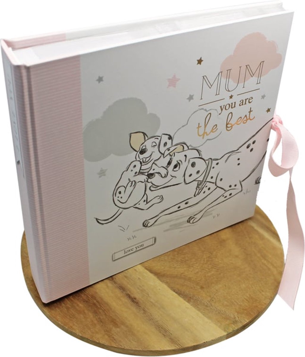 Disney Fotoalbum Dalmatiërs 'Mum you are the best ' - baby kado