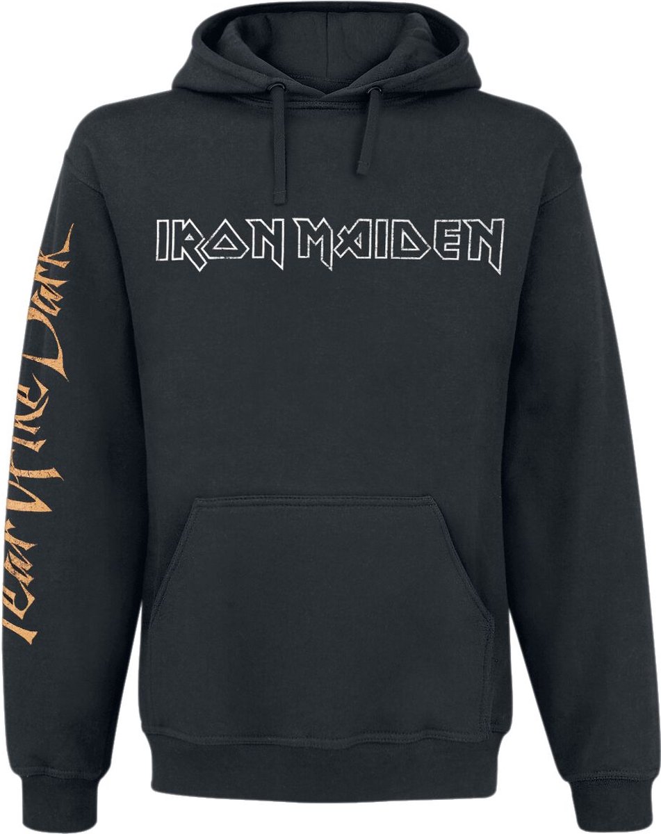 Iron Maiden Fear Of The Dark Heren Trui met capuchon - zwart - XXL