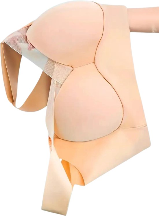 Soutien BH Bovista sans armatures - Sans Bracelets - Soutiens-gorge -gorge Push -up - Soutien-gorge Comfort - Confortable - Solide - Yoga - Kaki - Taille S