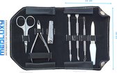 MEDLUXY® - Manicure Pedicure Set - 8-delig - incl. etui - [nagelverzorging - hand en voetverzorging - reisset]