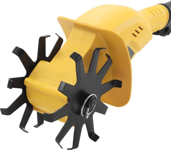 Eszenzics™ Krachtige Cultivator - Elektrische tuinfrees - Dubbelzijdige werking - Verticuteermachines - 17cm diep - Draadloos - Lichtgewicht - Accu - Verstelbare steel van Merkloos	 — afbeelding 3