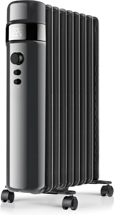 Lexium Olieradiator met Thermostaat - Elektrische kachel - Oliegevulde radiator - Olieradiator elektrisch - Olie radiator