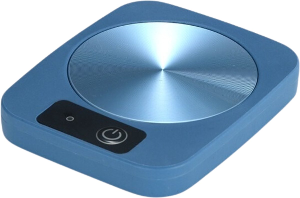 Bovista Cup Warmer - Mok Warmer - Mug Warmer - Koffie Warmer - Verwarmde Onderzetter - Koffie Warmhouder - Koffiekop Verwarmer - Kop Warmer - USB - Kopjes - Blauw
