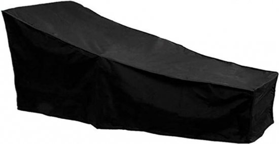 Chaise Longue Ubbink Nature Hoes Noir - Taille L - Confort Extérieur - Design Durable