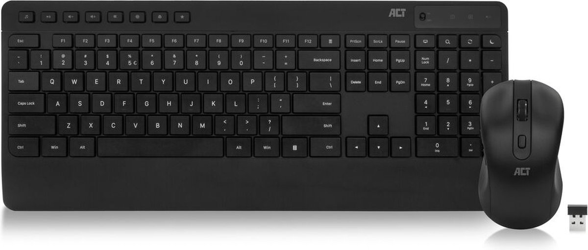 Image of ACT AC5725 | Draadloze Muis en Toetsenbordcombo | QWERTY