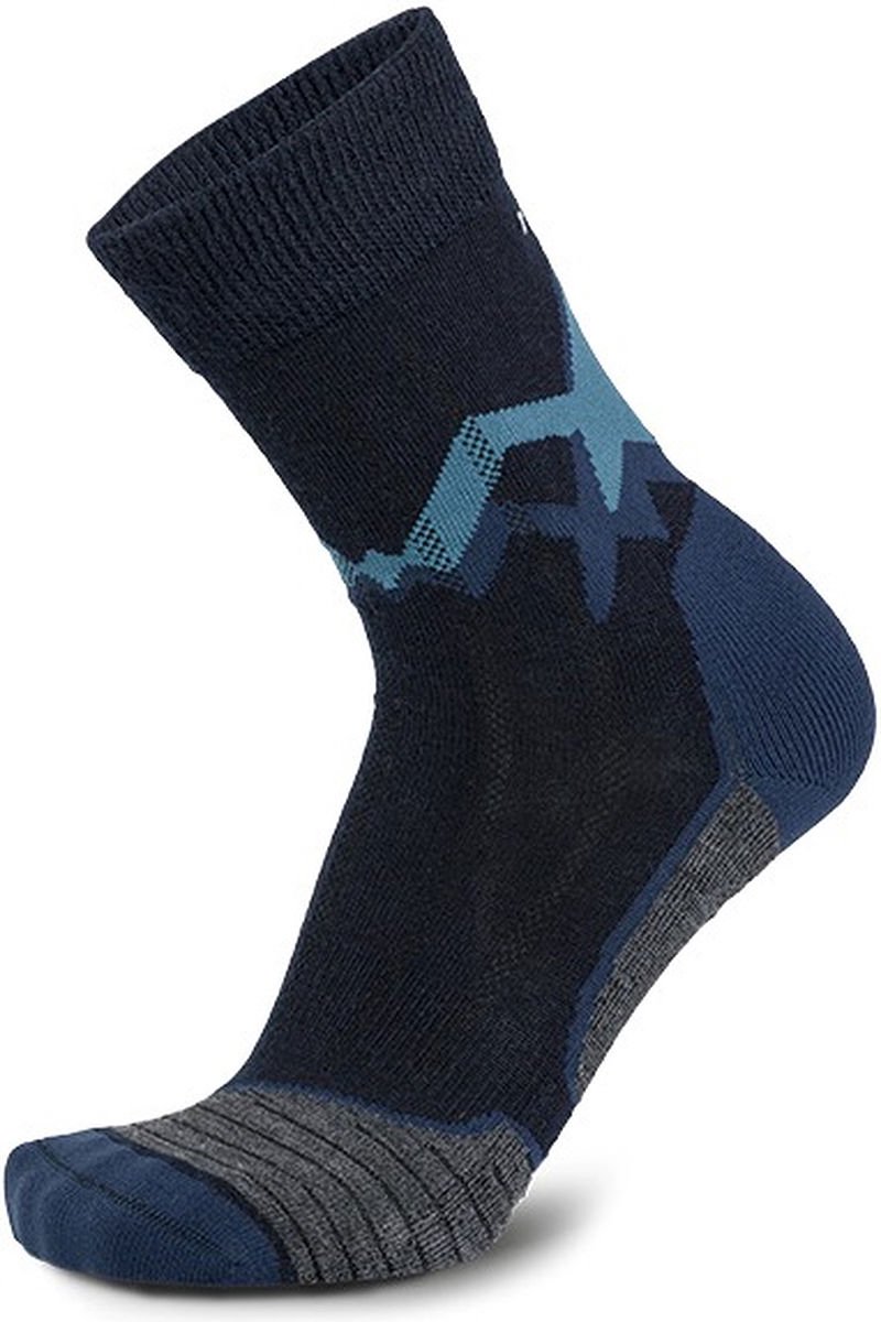 Meindl Mt3.5 Trekking Merino Light Wandelsokken Heren - Marine / Blauw | Maat: 45-47