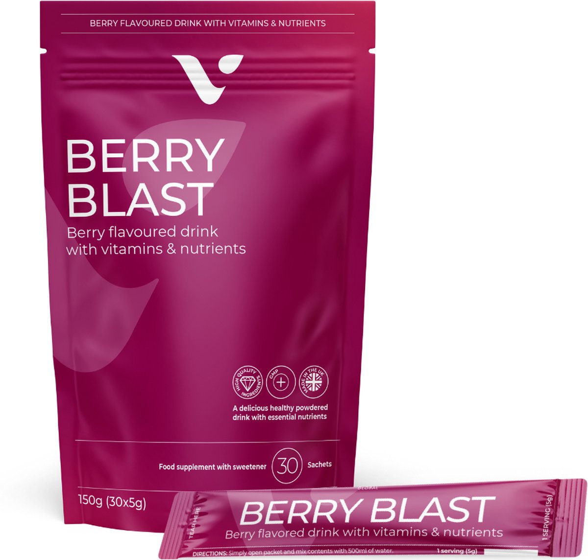 Goedkoopste Valentus Berry Blast - 30 zakjes