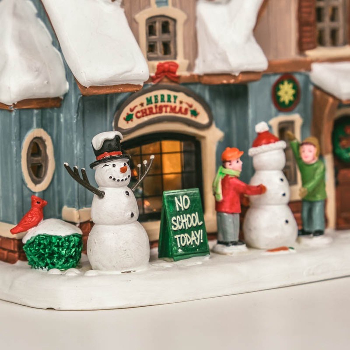 Lemax Kerstdorp Snow Day! - met verlichting – foto 4