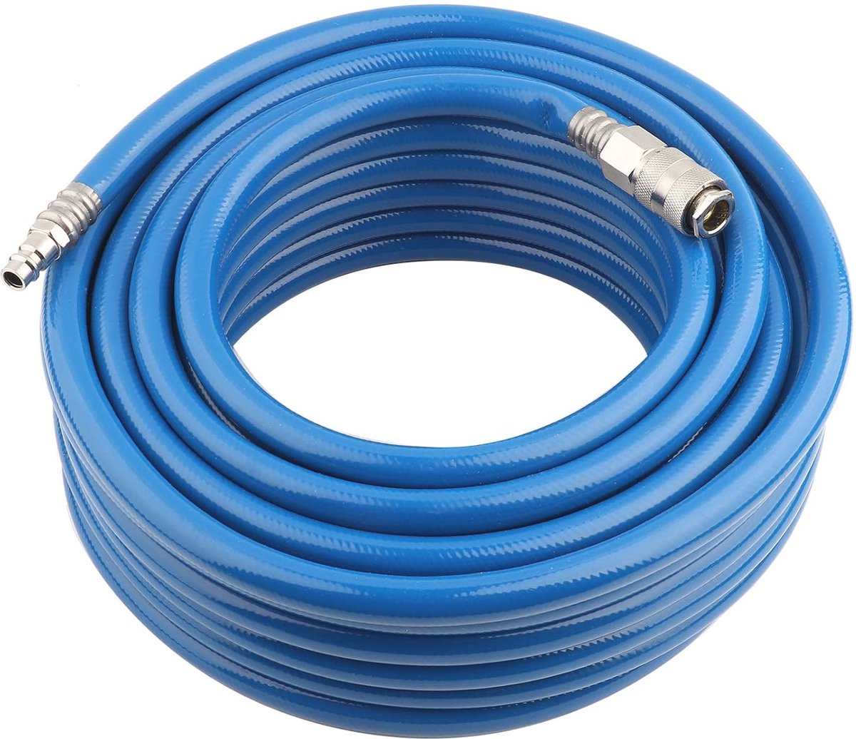 PVC Luchtslang 15M (50ft) - Hoge Druk en Temperatuur Bestendig - Pneumatische Accessoires