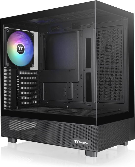 Jonsbo UMX6 Silver Tower u/PSU ATX Sort