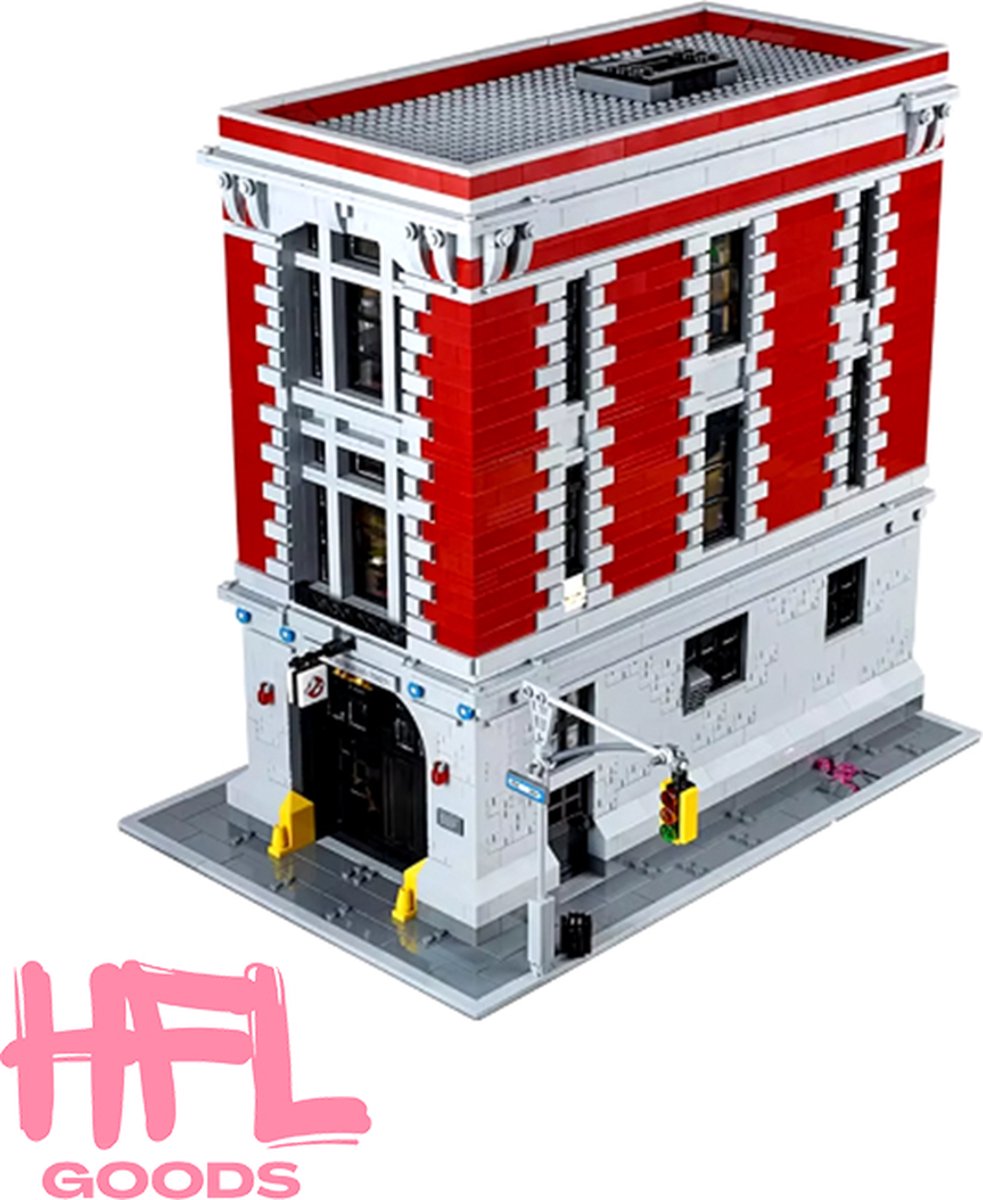 HFL Goods Bouwstenen Brandweerkazerne Ghostbusters - 4634 Stuks - Compatible met 85827